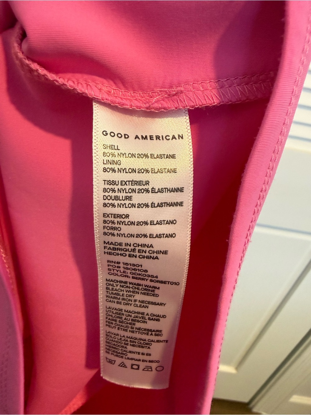 Good American Sculpting Sweetheart Midi Dress – Berry Sorbet – Size M - Picture 6 of 8